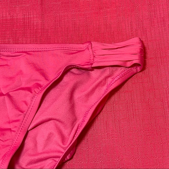 XHILARATION PINK BANDEAU BIKINI SIZE S - Picture 4 of 10